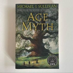 RARE "Age Of Myth" Michael J Sullivan, Paperback Advanced Reader's Edition (ARC)